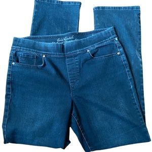 Gloria Vanderbilt Denim Jeans, Avery Straight Leg Pull On Jeans, Skinny Fit